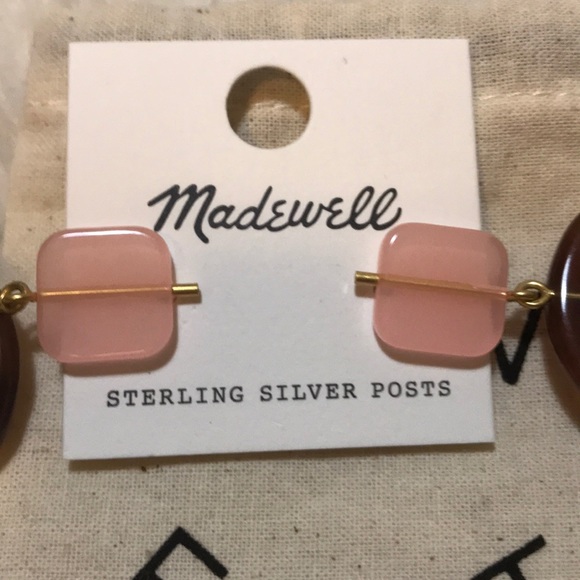 NWT Madewell Circle Earrings - Picture 6 of 6